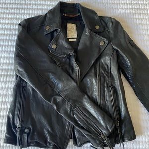 Replay Small Leather Jacket
